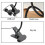 Clip Reading Light Book Light Usb Bed Night Lamp with 3 Color Modes 12