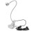 Clip Reading Light Book Light Usb Bed Night Lamp with 3 Color Modes 17