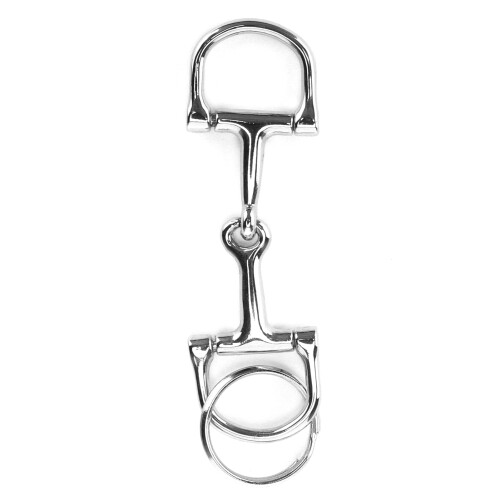 DShaped Trense Schlüsselanhänger Langlebig Silber