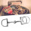 DShaped Trense Schlüsselanhänger Langlebig Silber 12