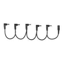 JOYO CM-24 5-Way 9V Guitar Effects Power Splitter Cable, 750mm Black