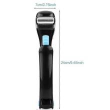 Rechargeable Female Eyebrow Trimmer and Facial Epilator, 2 in 1 Eyebrow Shaver