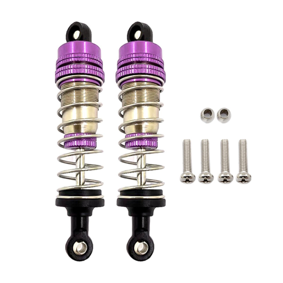 2Pcs Metal Shock Absorber for WLTOYS 124019 144001 RC Car Accessory-image-OPC-PKR56SF-NEW