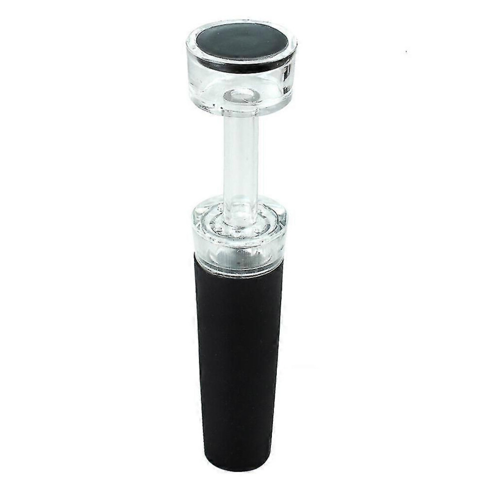 Zhouba Portable Wine Bottle Stopper, Vacuum Silicone Champagne Lid, Beverage Stopper Red