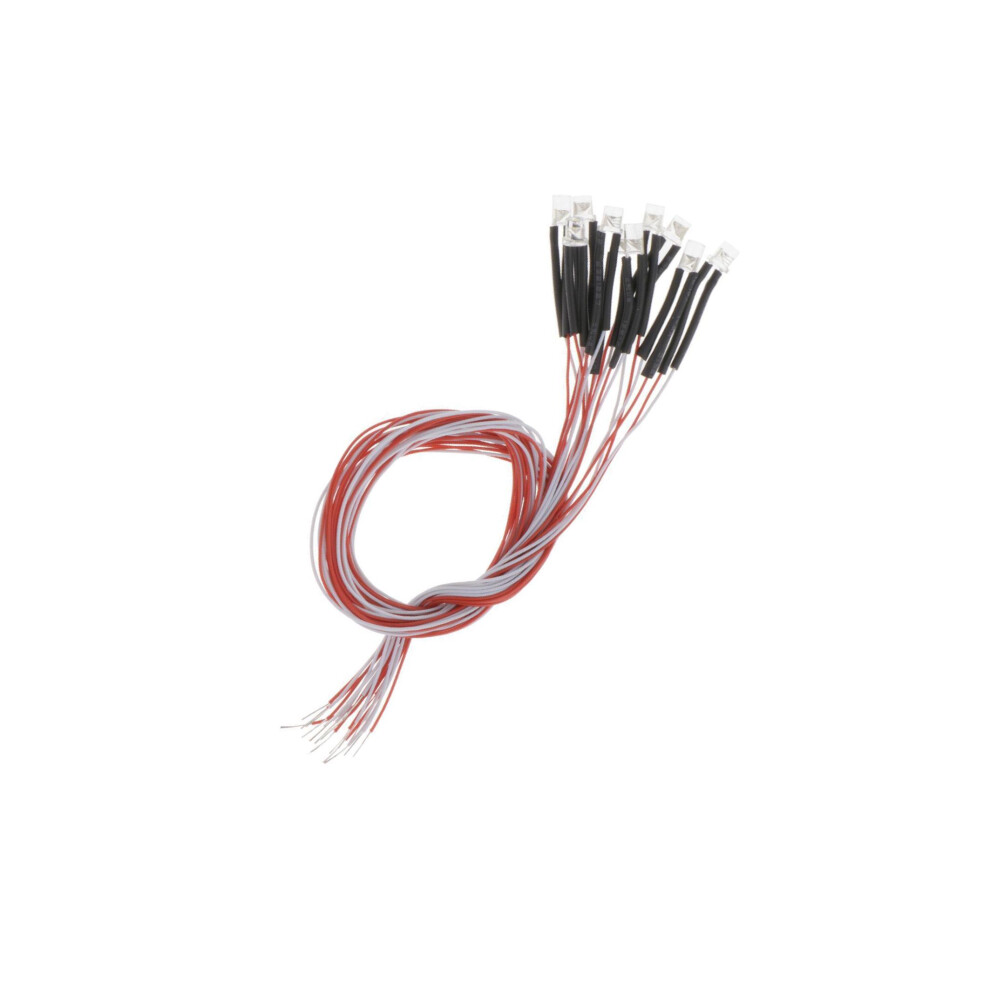 (RGB Quick Changing, 30cm) 10PCS Pre-wired 3mm LED Light Bulb Emitting Diodes DC3V-image-OPC-PKR59C9-NEW