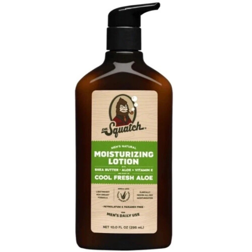 Dr Squatch Cool Fresh Aloe Mens Body Lotion 295ml