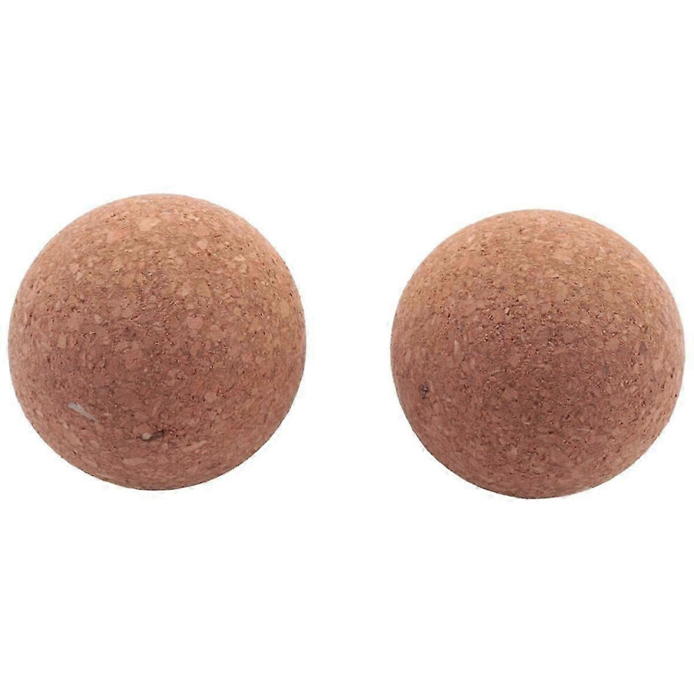 Set of 2 Wooden Wine Stoppers, Ball Shaped, for Wine Decanter, Bottle Replacement