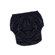 Adult Diaper Soft Washable Reusable Underwear Diaper Pants For Seniors And Elderly Unisex Black Size S