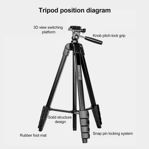 KINGJOY VT-688 675-Zoll-Stativständer, 1