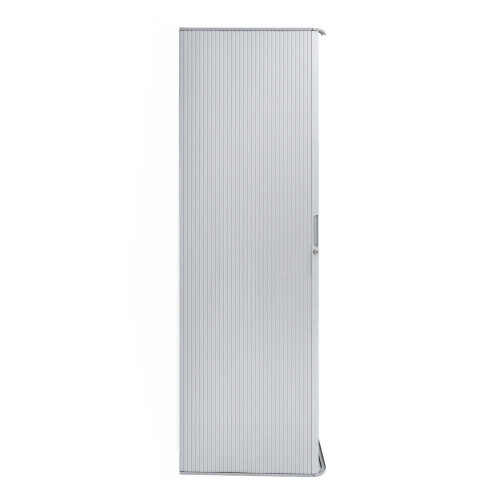 Rollladen Duschtür – Silber 1