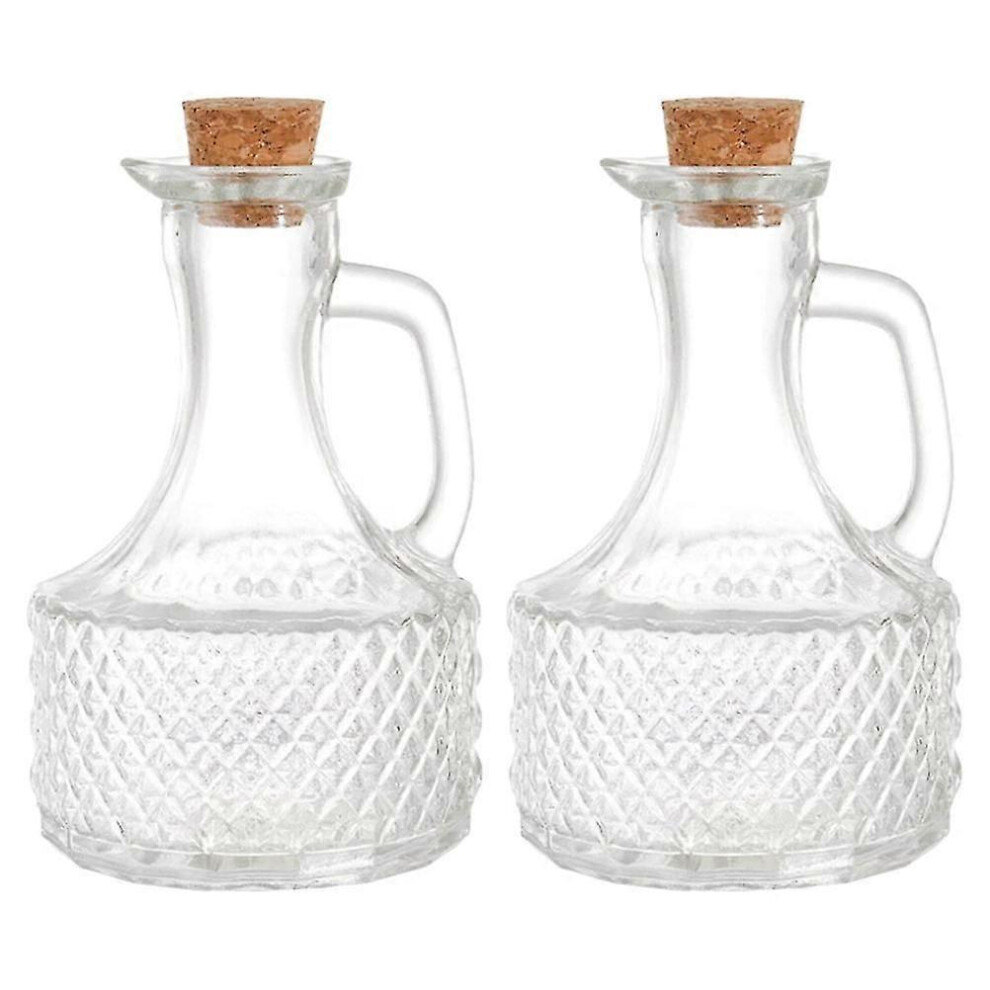 Oil Dispenser, Liquid Seasoning Bottle, Vinegar Bottle, Kitchen Sauce Dispenser, 2 Pieces