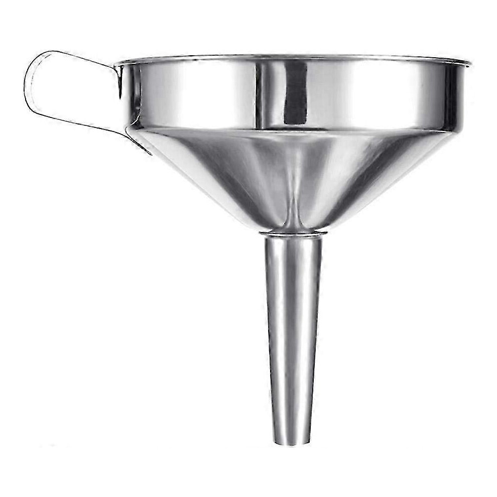 Stainless Steel Kitchen Jam Filter Funnel, Filter Funnel for Cooking, Transferring Liquids, Essential Oils and Powders