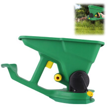 Portable Handheld Seed Spreader 1.5L, 5-Speed Adjustable, Lightweight Lawn Fertilizer Spreader For Grass And Small Farms