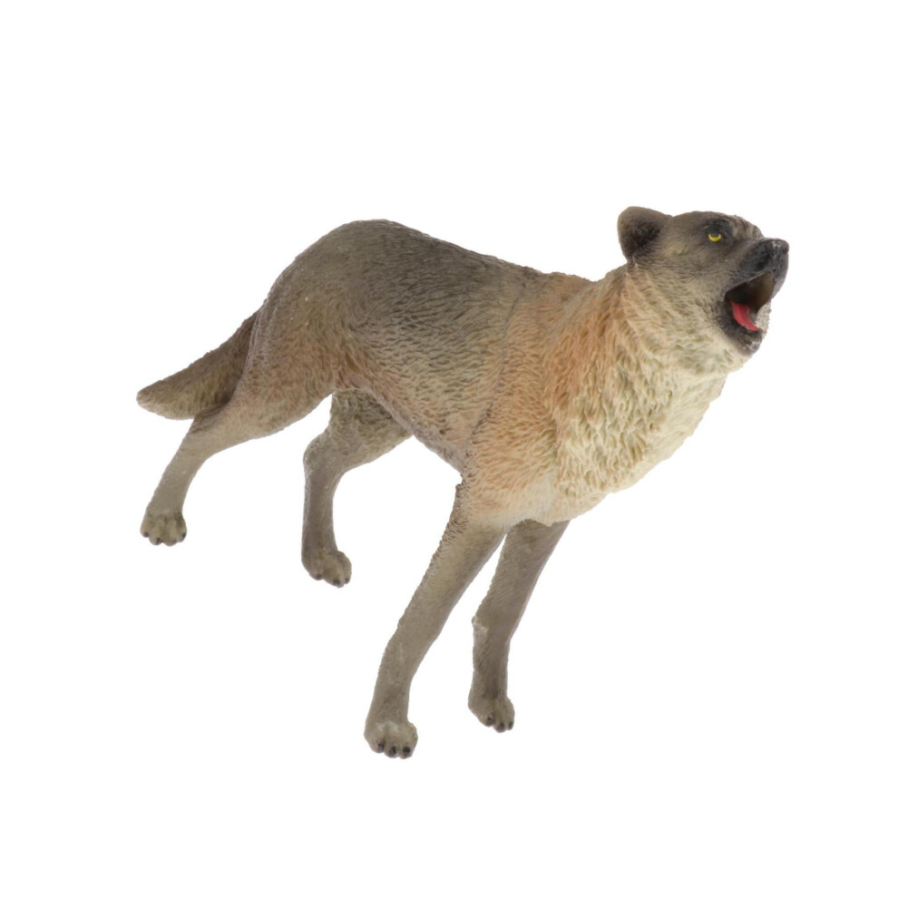 (Howling Wolf Type A) Interactive and Educational Simulation Animal Figures Model Toys for-image-OPC-PKR5SZ7-NEW
