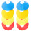 40 voetbaltraining markeringsschijf rood 3