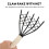 2set Seashell Picker Upper Clam Rakes Black For Garden 6