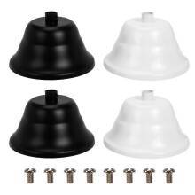4Sets Ijzeren Lampchassis Wit, Voor Binnenhuis Hanglampen