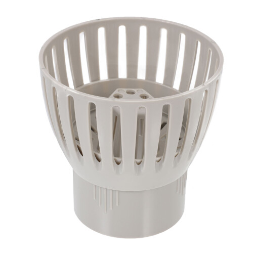 1Pc ABS Fish Pond Filter Skimmer Leaf Collector for Home Use White