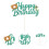 10pcs Bamboo Cake Picks St. Patrick's Day Party Decorations 10