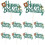 10pcs Bamboo Cake Picks St. Patrick's Day Party Decorations 3