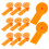 Ear Tags For Goats Livestock Ear Tags Tpu 100 Sets 10