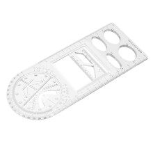 Drawing Ruler Set Middle School Student Multi-Functional Measuring
