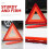 Warning Sign Tripod Travel Safety Triangle Kit Emergency Triangles 11