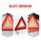 Warning Sign Tripod Travel Safety Triangle Kit Emergency Triangles 10