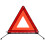 Warning Sign Tripod Travel Safety Triangle Kit Emergency Triangles 2
