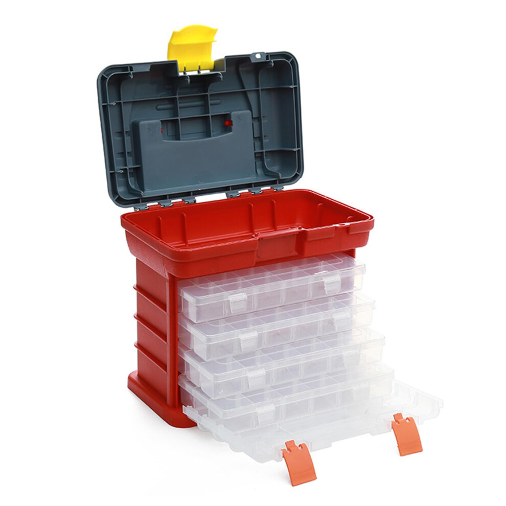 Fishing Tackle Box 4-Layer Large-Capacity Storage Case For Fishing Accessories Multifunctional Tackle Organizer-image-OPC-PKR5ZTH-NEW