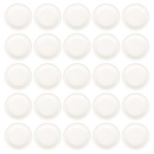 50Pcs Heavy-Duty White Paper Plates Disposable Party Tableware