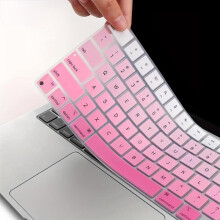 (Pink, 1pc) Laptop Keyboard Silicone Cover Skin, Dust-proof Keyboard Skin, Premium Ultra-thin Keyboard Skin for MacBook Air 13" 15.3"(A2681 A2941)/2021