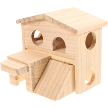 Chinchilla Cage Accessories Hamster Castle Small Pet Hut Platform