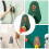 1St Eenvoudige Douchekophaak Groen Abs+pvc 7