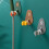 1St Eenvoudige Douchekophaak Groen Abs+pvc 3