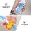 1Ensemble Brosse Silicone Biberon Bleue Multifonction Nettoyage Rapide 10