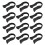 Worgeous 12 Pcs Cutter Foil Remover Opening Black 1