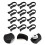 Worgeous 12 Pcs Cutter Foil Remover Opening Black 8