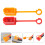 20pcs Cord Plug Cover Yellow Protection Plug Covers 5