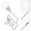 2St Transparante Crystal Pull Chain Voor Lamp En Plafondventilator 4