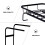 1pc Sink Shelf Shampoo Organizer Towel Storage Basket 11