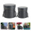 2Pcs Creative Round Flower Buckets Portable Packing Boxes 11