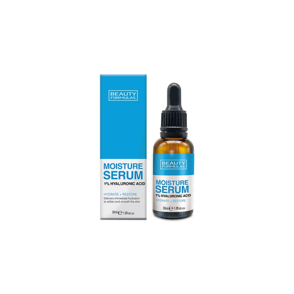 Beauty Formulas Moisturising Hyaluronic Serum 30Ml