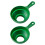 2Pcs Flexible Folded Funnels Oil Jam Liquid Transfer Kitchen Tool 8