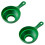 2Pcs Flexible Folded Funnels Oil Jam Liquid Transfer Kitchen Tool 10