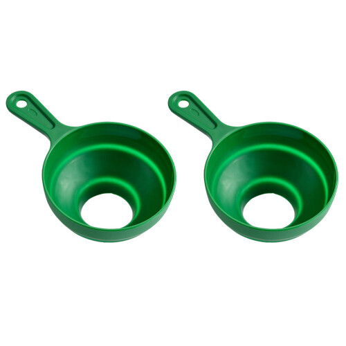 2Pcs Flexible Folded Funnels Oil Jam Liquid Transfer Kitchen Tool 1