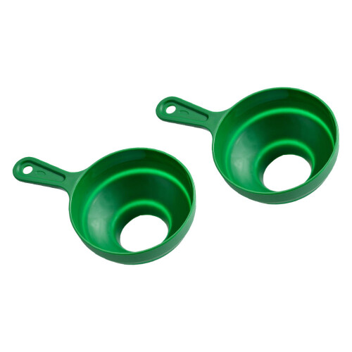 2Pcs Flexible Folded Funnels Oil Jam Liquid Transfer Kitchen Tool