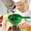 2Pcs Flexible Folded Funnels Oil Jam Liquid Transfer Kitchen Tool 7