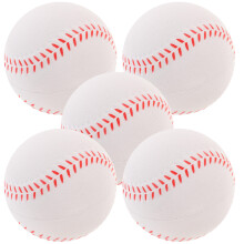 12pcs 90mm Pu Practice Baseball for Students and Beginners