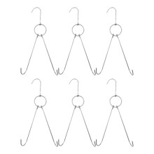 Raindrops 6pcs Hooks For Drying And Hanging Meat In Butcher Shops